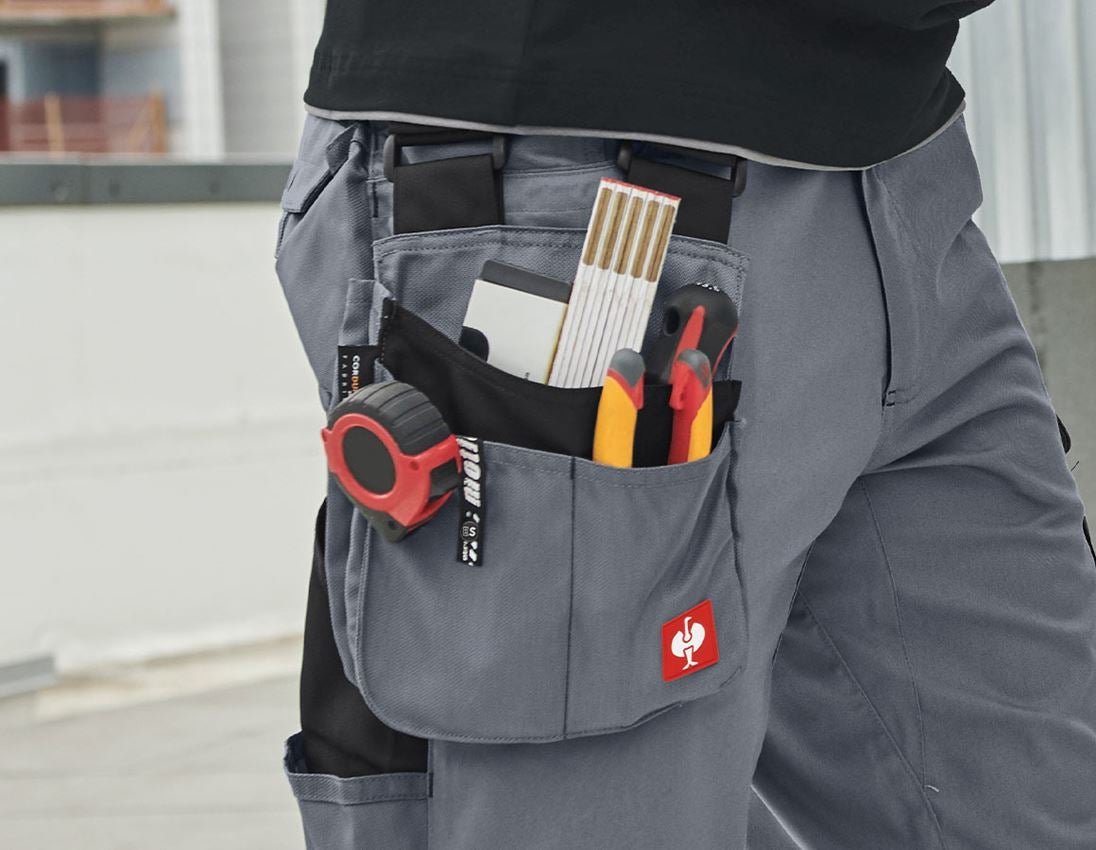 Accessoires: Workertasche e.s.motion + grau/schwarz