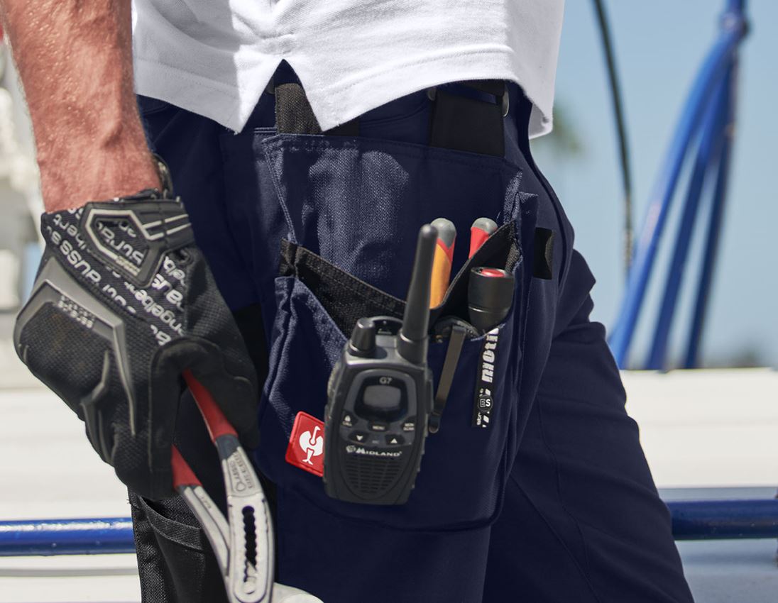 Accessoires: Workertasche e.s.motion + dunkelblau/schwarz