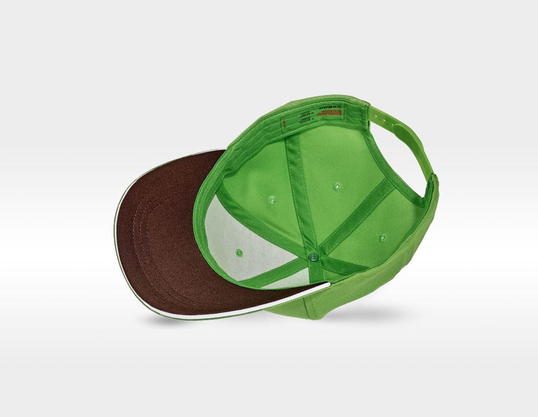 Accessoires: Cap e.s.motion 2020 + seegrün/kastanie 2