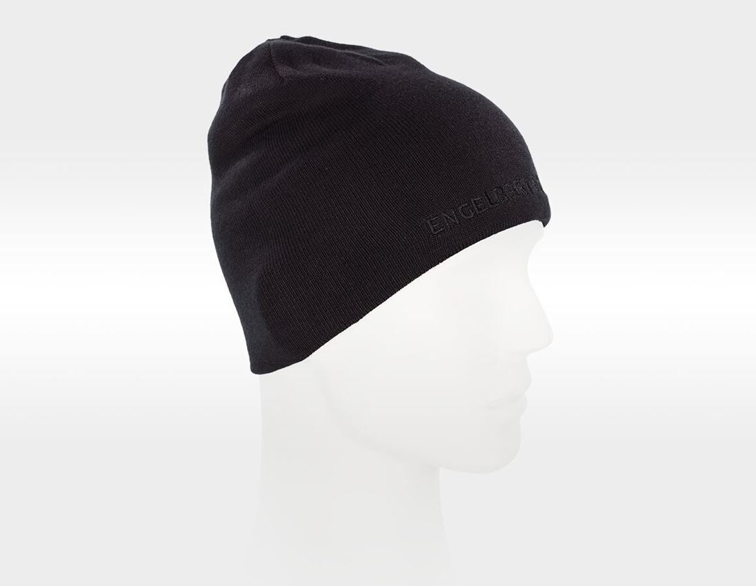 Accessoires: Feinstrickmütze e.s.dynashield + schwarz 4