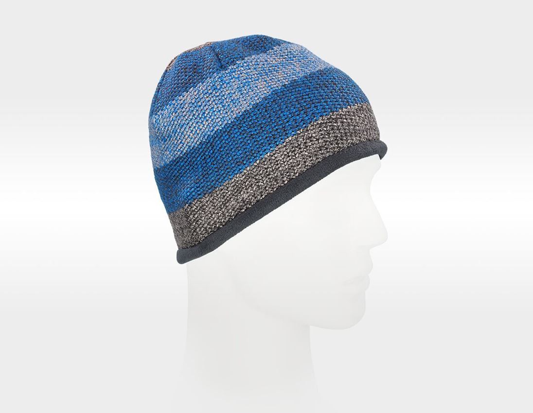 Themen: Strickmütze e.s.motion 2020 + graphit/enzianblau 4