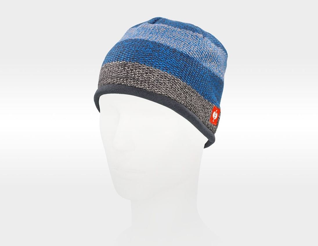 Themen: Strickmütze e.s.motion 2020 + graphit/enzianblau 3