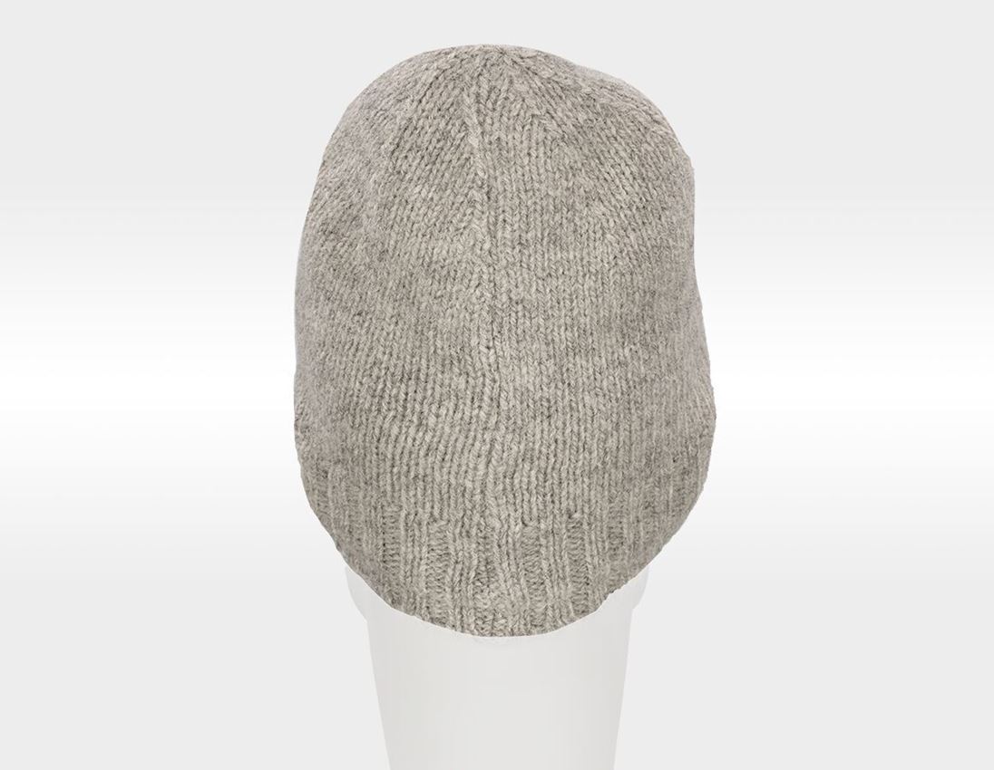 Accessoires: e.s. Grobstrickmütze + natur 2