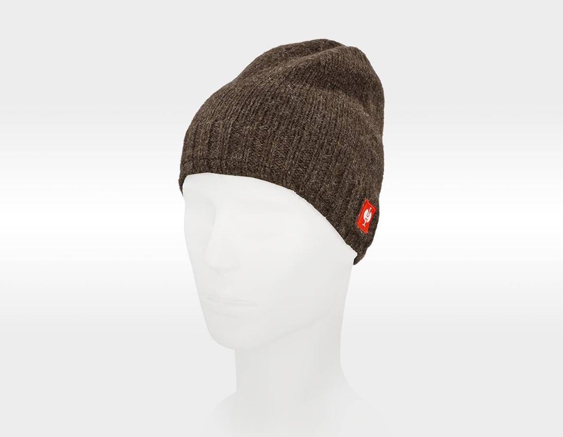 Accessoires: e.s. Grobstrickmütze + rinde 1