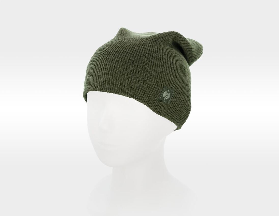 Accessoires: Strickmütze e.s.motion ten, Kinder + tarngrün 1