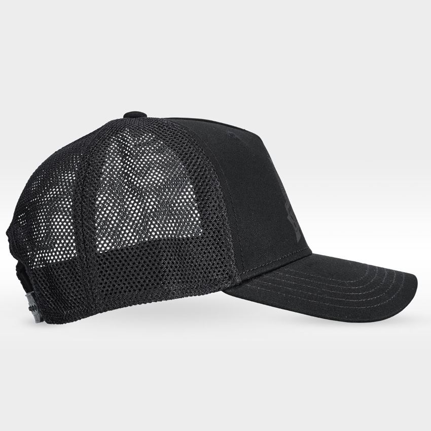 Accessoires: Cap e.s.iconic works + schwarz 2