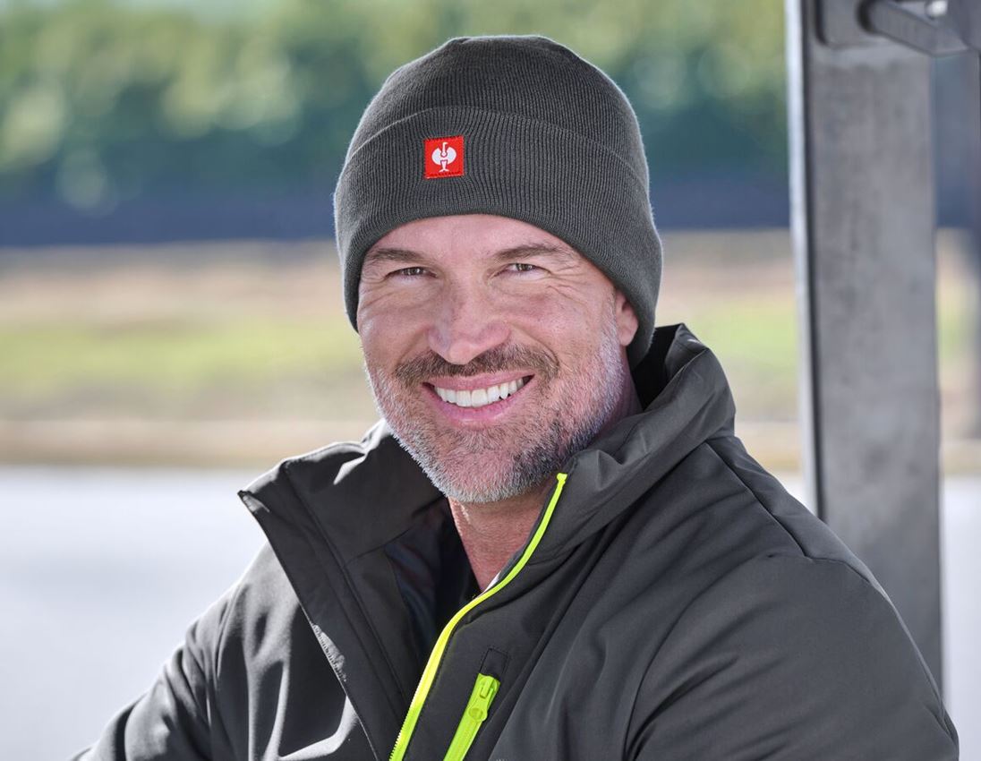 Accessoires: Strickmütze e.s.line.core + carbongrau