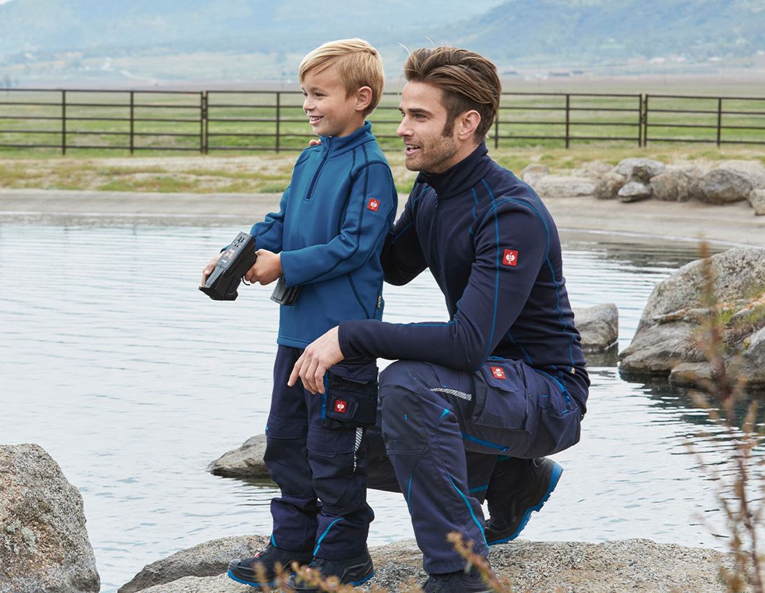 Themen: Fun.Troyer thermo stretch e.s.motion 2020, Kinder + atoll/dunkelblau 3