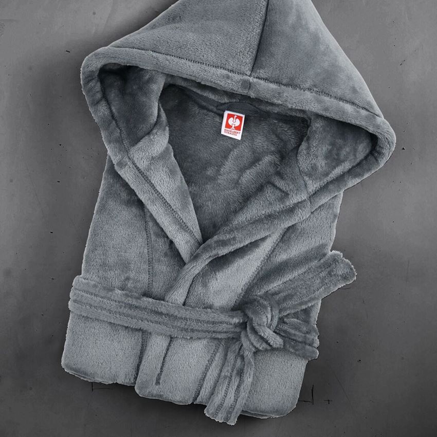 Neuheiten: e.s. Bademantel, Damen + nordicgrau 2