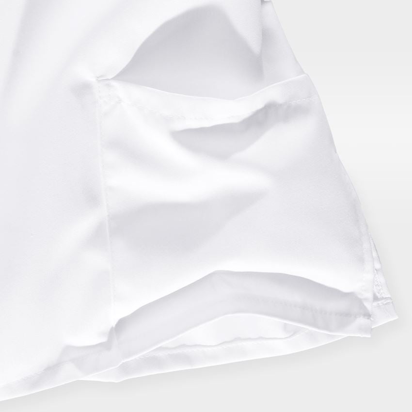 Shirts & Co.: Schlupfkasack Judith + weiß/violett/flieder 2