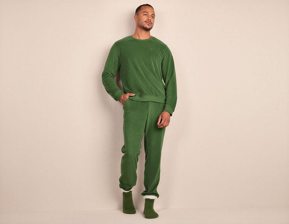 Hosen: e.s. Sweathose Terry + nordicgrün 1