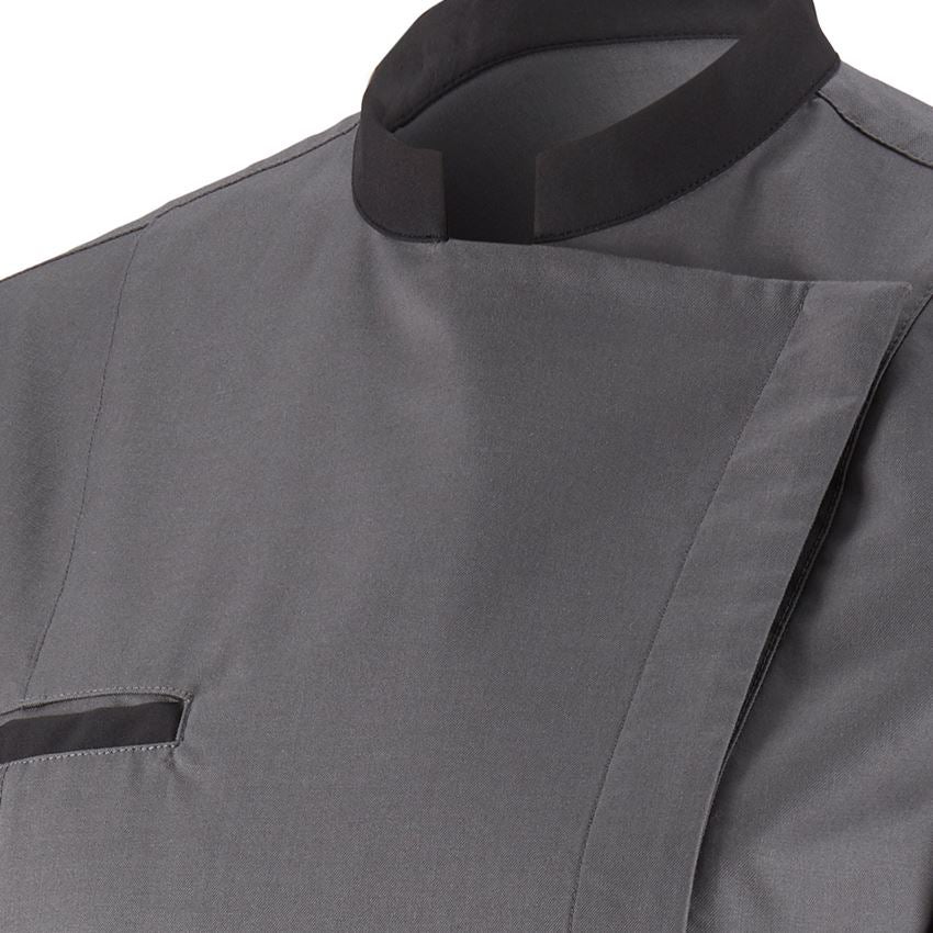 Shirts & Co.: e.s. Kochhemd, Damen + oxidgrau 2