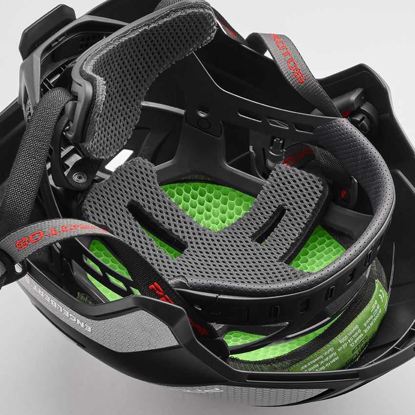 Schutzhelme: e.s. Bergsteiger- und Kletterhelm Protos® + schwarz/anthrazit 2