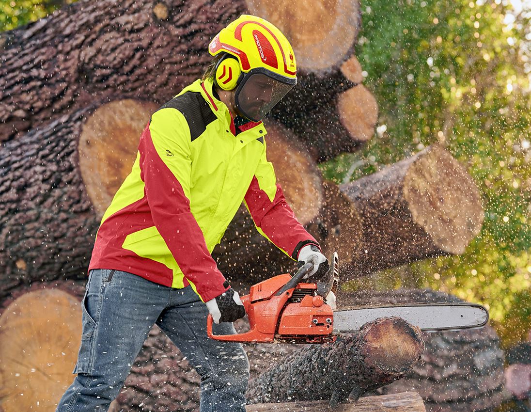 Angebote des Monats: e.s. Forsthelm Protos® + warngelb/feuerrot 1