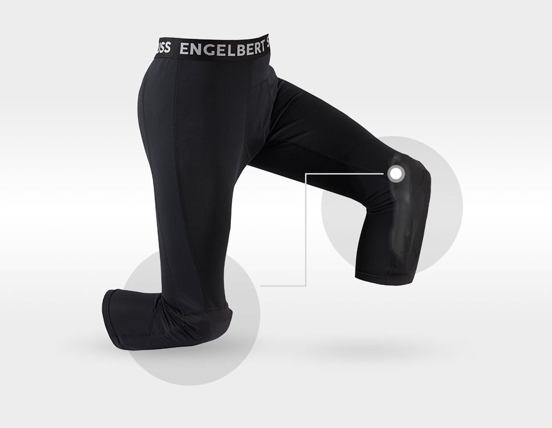 Knieschutz: e.s. Knee Pad Pro-Comfort + schwarz 1