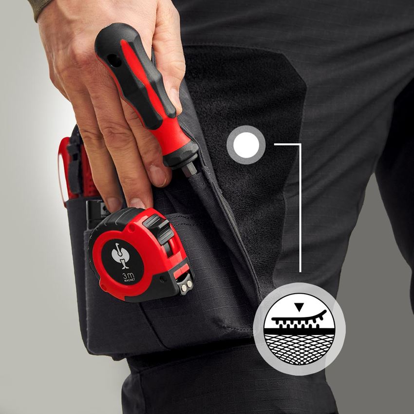e.s.tool concept: Große Werkzeugtasche e.s.tool concept, rechts + schwarz 2