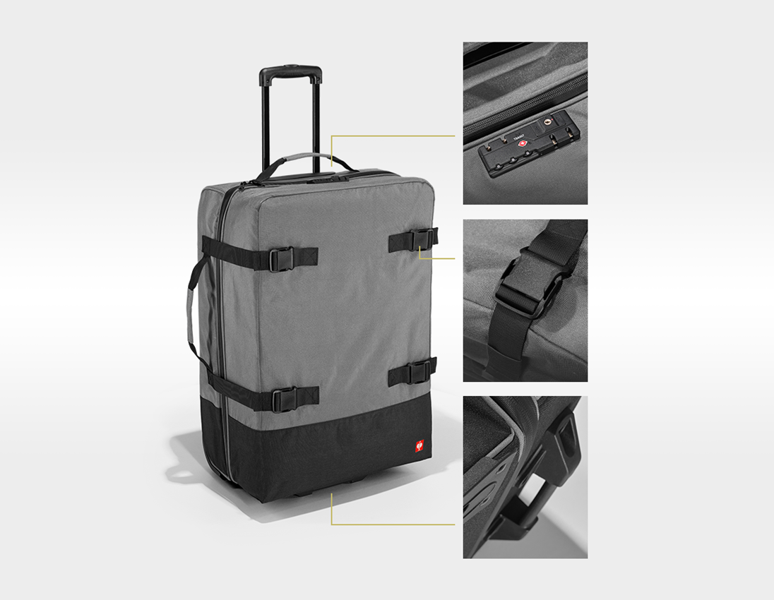 Themen: Rollkoffer e.s.work&travel + basaltgrau/schwarz 1