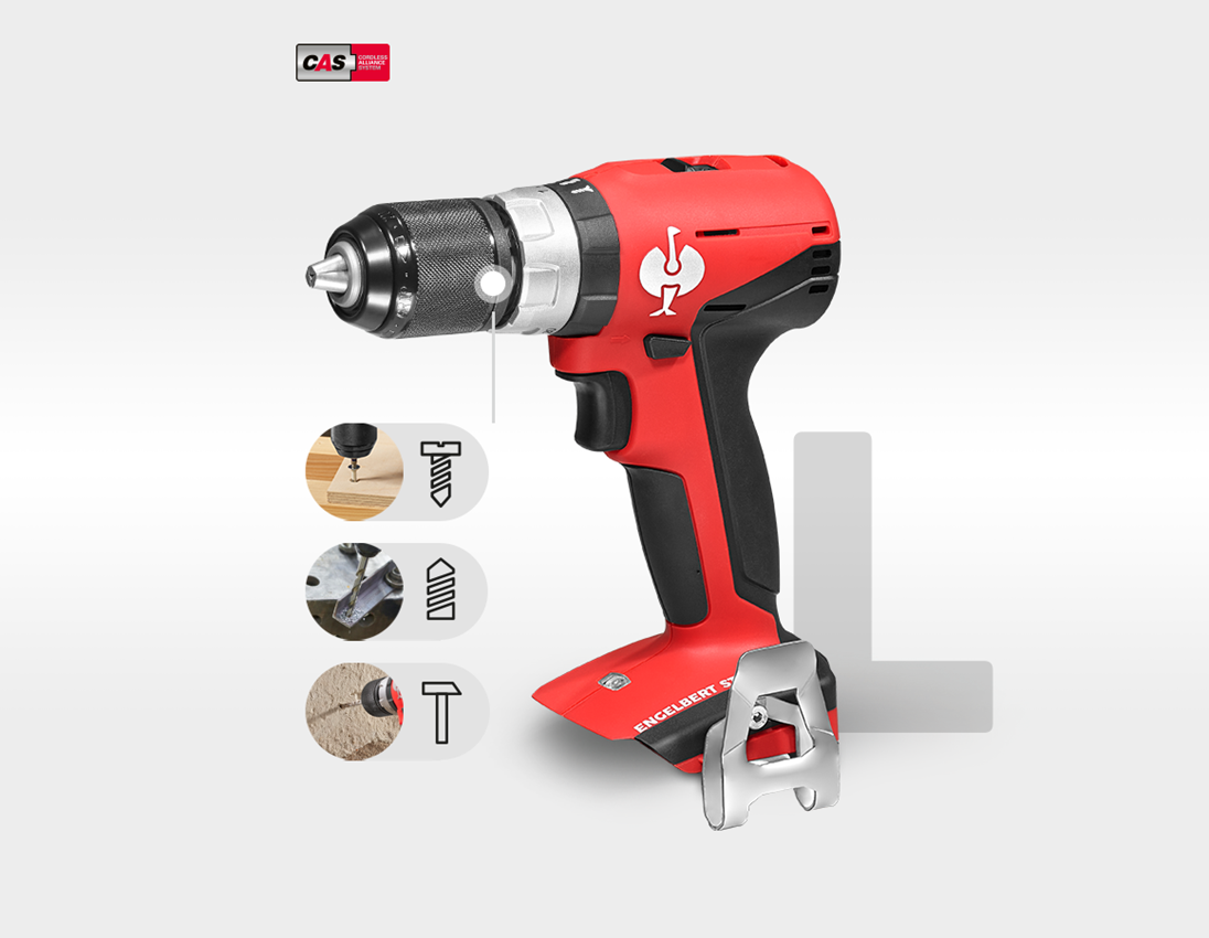 Werkzeuge: 18,0V Akku-Schlagbohrschrauber L+Power tool hold. 1