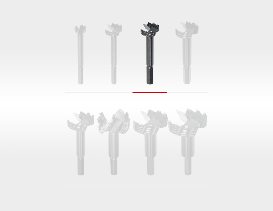 Bohrer: e.s. Forstnerbohrer ultimate 1