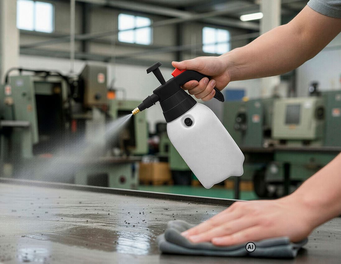 KI-generiert / modifiziert - Instandhaltung: Industrie-Zerstäuber 1l