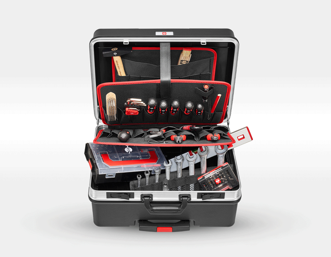 Werkzeugkoffer: Werkzeug-Set Allround inklusive Koffer