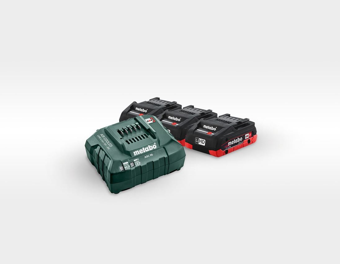 Elektrowerkzeuge: Metabo 18,0 V Akku-Kombipack professional XVI 13