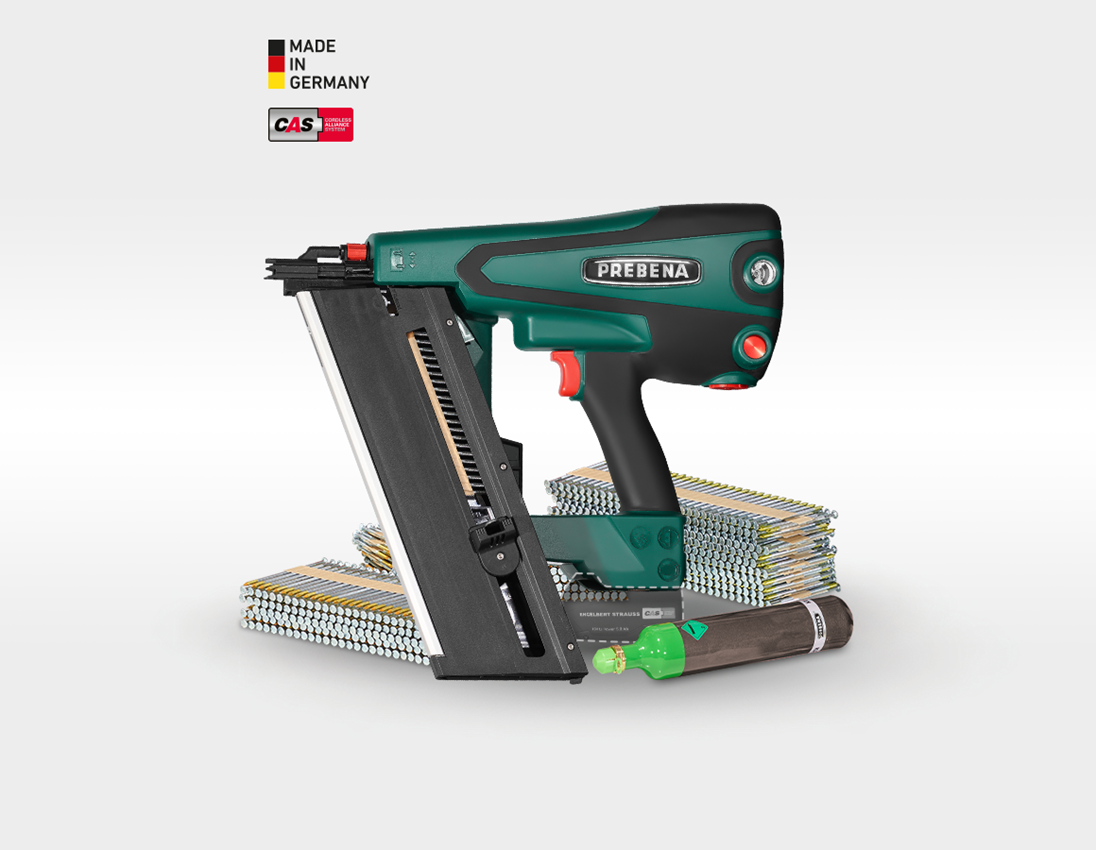 Elektrowerkzeuge: 18,0 V Akku-Hybrid Nagler+Schrauber Set 2