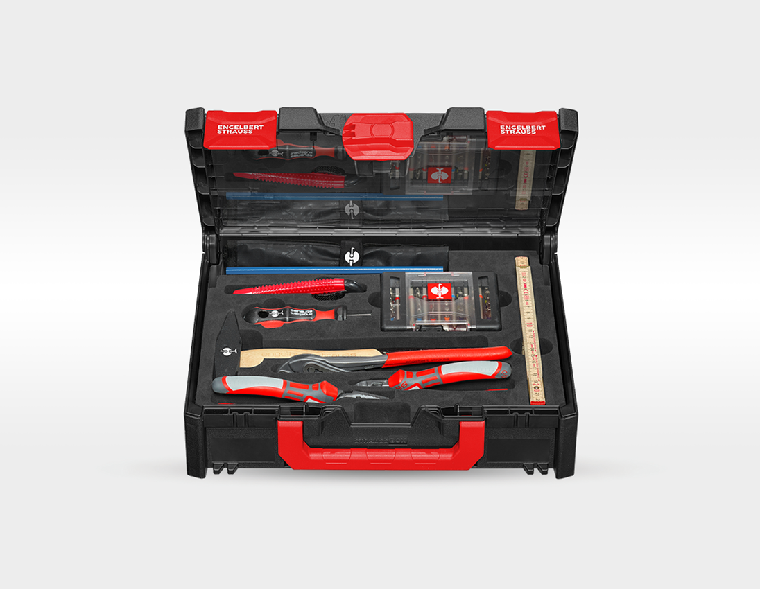 Elektrowerkzeuge: Werkzeug-Set + Multi Bohrschrauber + STRAUSSbox + schwarz 3