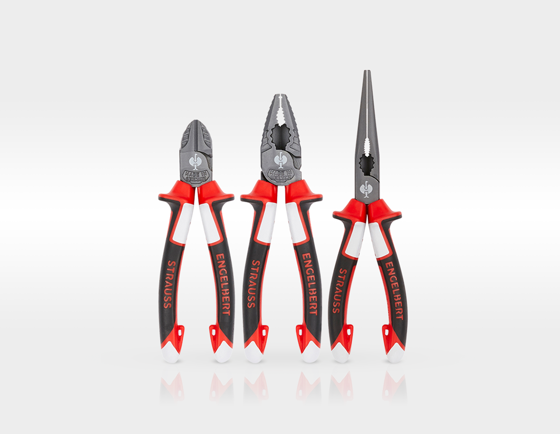 STRAUSSbox System: Multi Bohrschrauber-Set + STRAUSSbox Tasche offen + basaltgrau/acidgelb 2