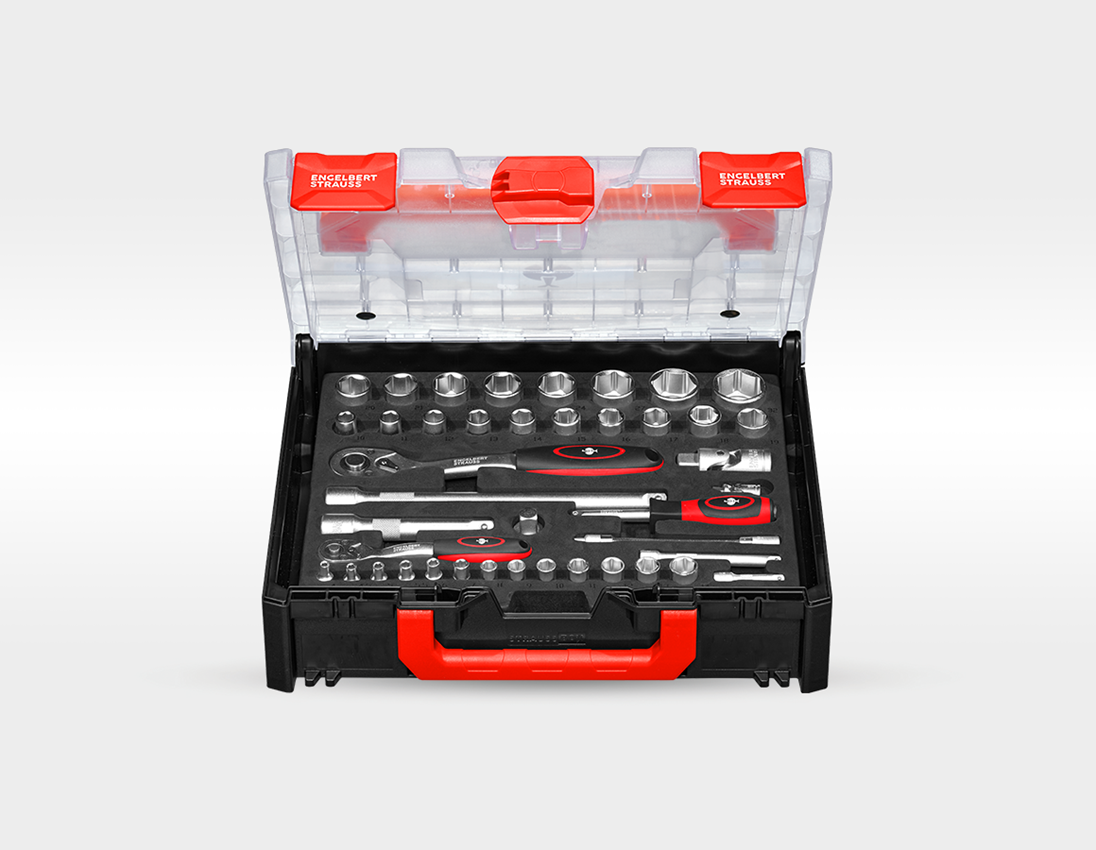 STRAUSSbox System: Steckschlüssel-Satz Classic STRAUSSbox