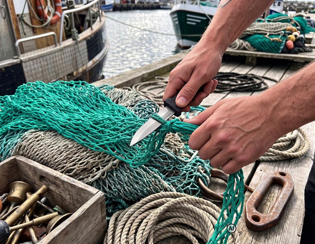 KI-generiert / modifiziert - Themen: Handwerksmesser e.s.line.nordic