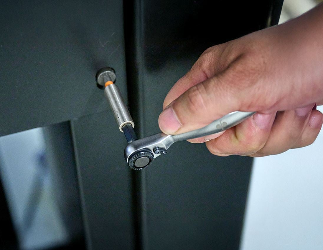 Bits: e.s. Bit-Box Color mit Mini-Ratsche 3