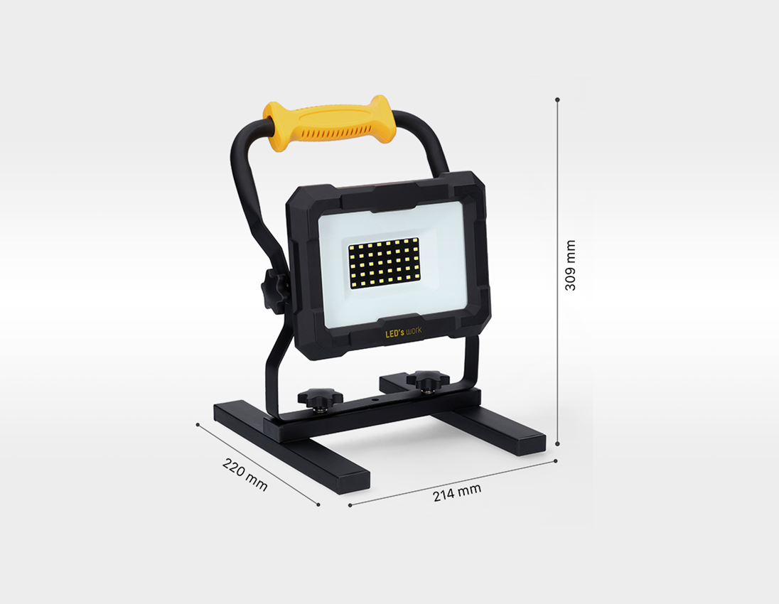 Angebote des Monats: LED-Akku-Baustrahler 20W 3