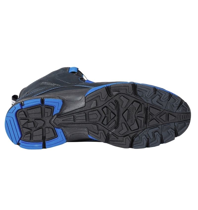 O2: e.s. O2 Berufsschuhe Tethys mid + graphit/enzianblau 5