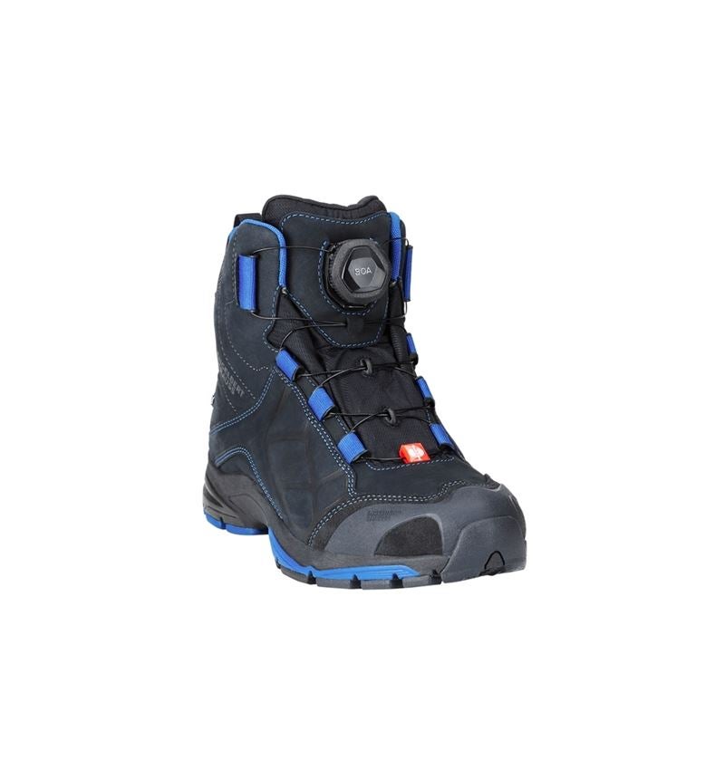 O2: e.s. O2 Berufsschuhe Tethys mid + graphit/enzianblau 4