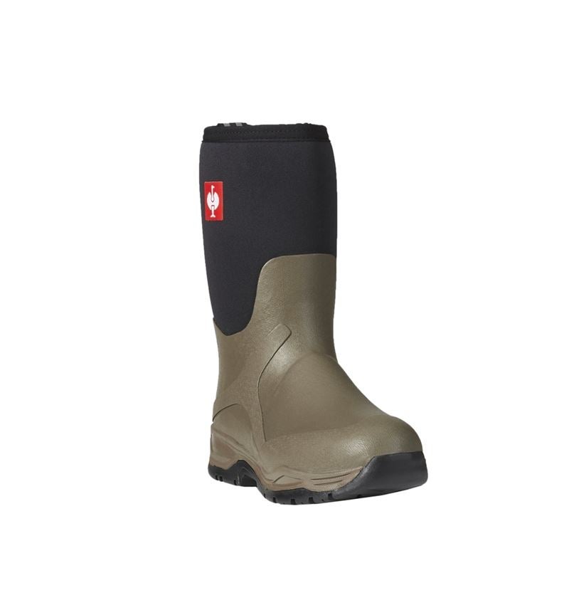 O4: e.s. O4 Neopren Spezialberufsstiefel Fides mid + stein/schwarz 2