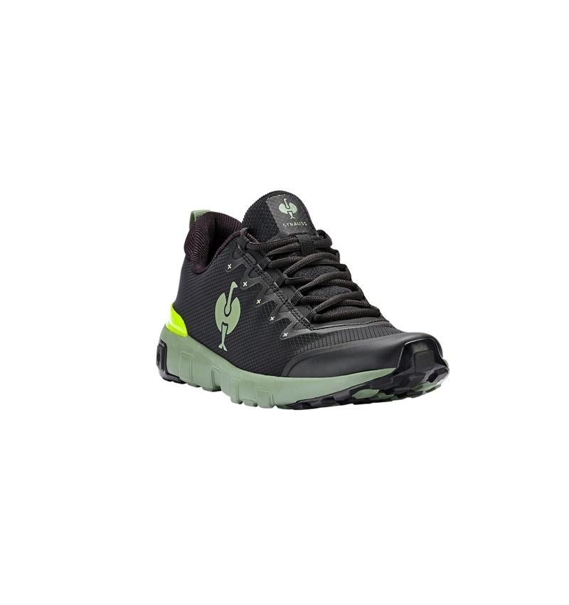 Gastro: Allroundschuhe e.s. Bani low + schwarz/blassgrün 3