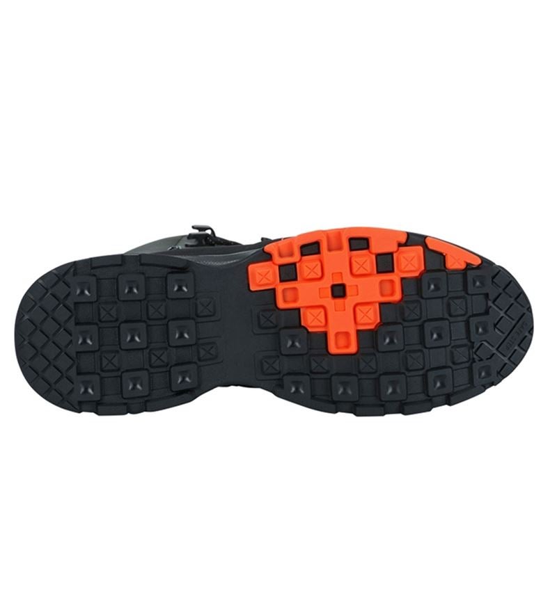 O2: O2 Berufsschuhe e.s. Ruma mid + tarngrün/radiantorange 2