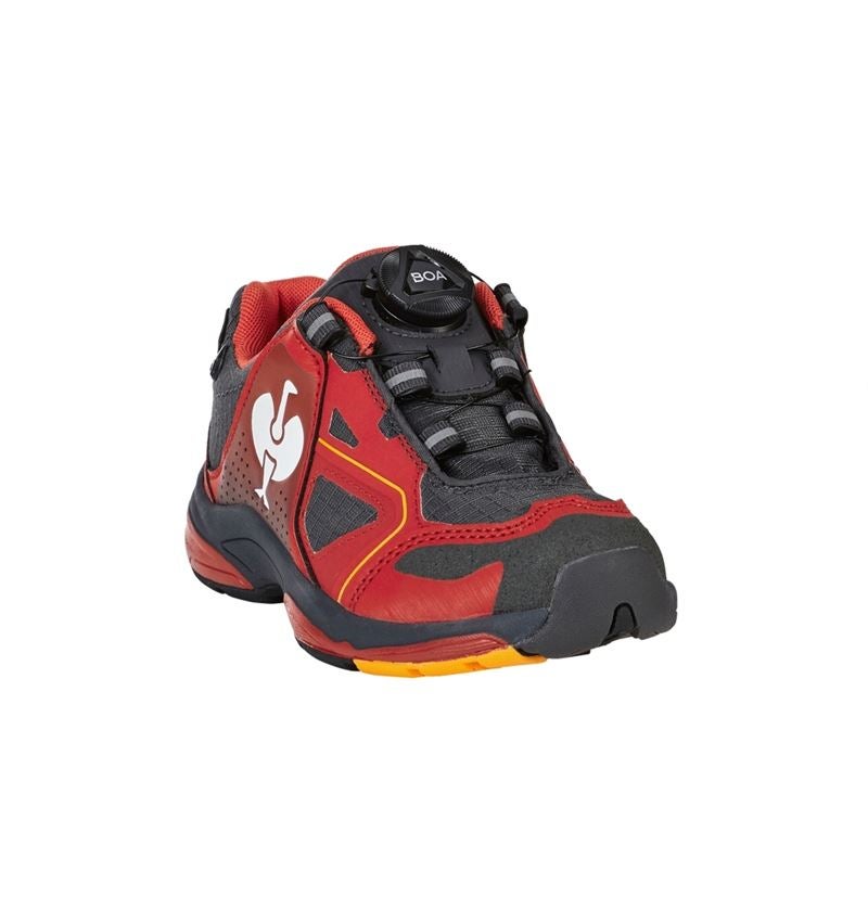 Kinderschuhe: Allroundschuhe e.s. Minkar II, Kinder + rot/graphit 2
