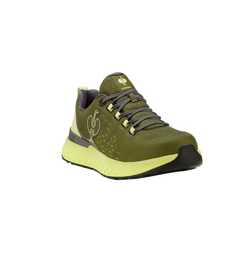 SB: SB Sicherheitshalbschuhe e.s. Comoe low + wacholdergrün/limegrün 3