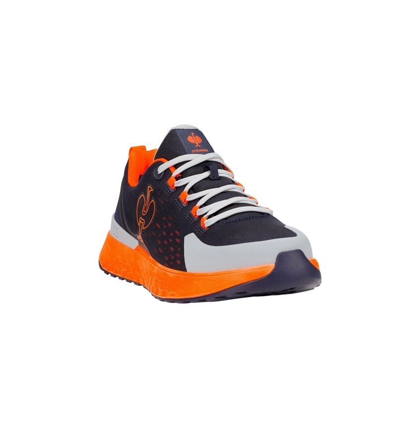 SB: SB Sicherheitshalbschuhe e.s. Comoe low + dunkelblau/warnorange 5
