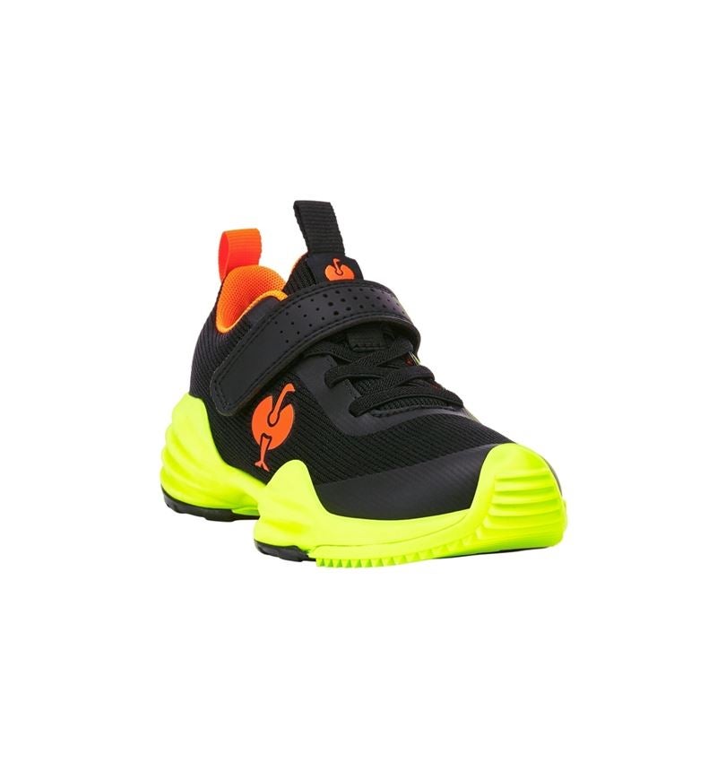 Kinderschuhe: Allroundschuhe e.s. Porto, Kinder + schwarz/warngelb/warnorange 3