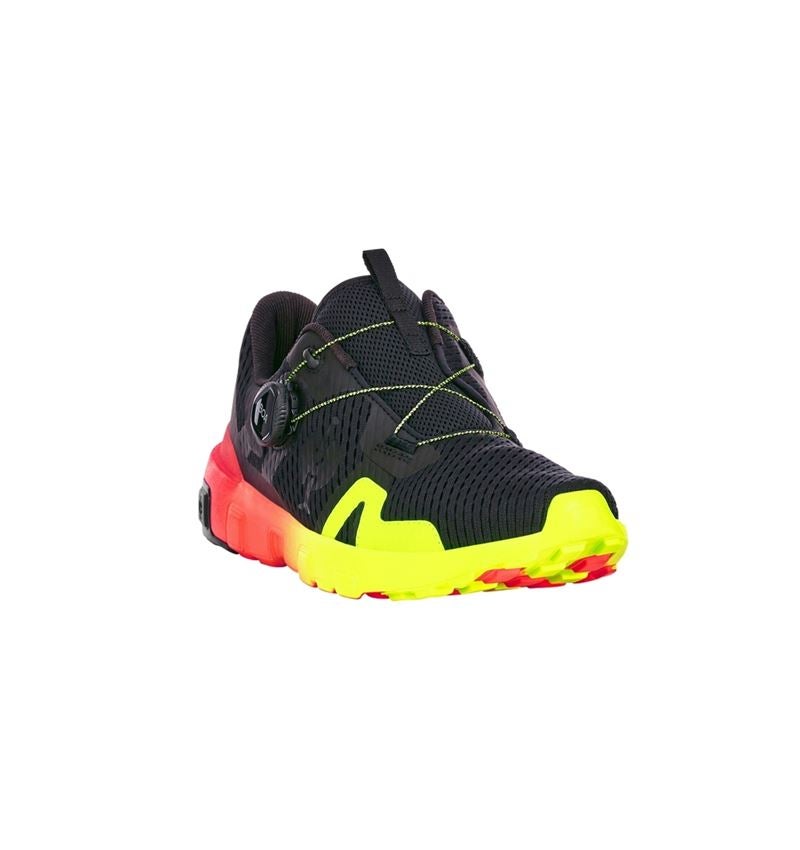 Sonstige Berufsschuhe: Allroundschuhe e.s. Toledo low + schwarz/warnrot/warngelb 5