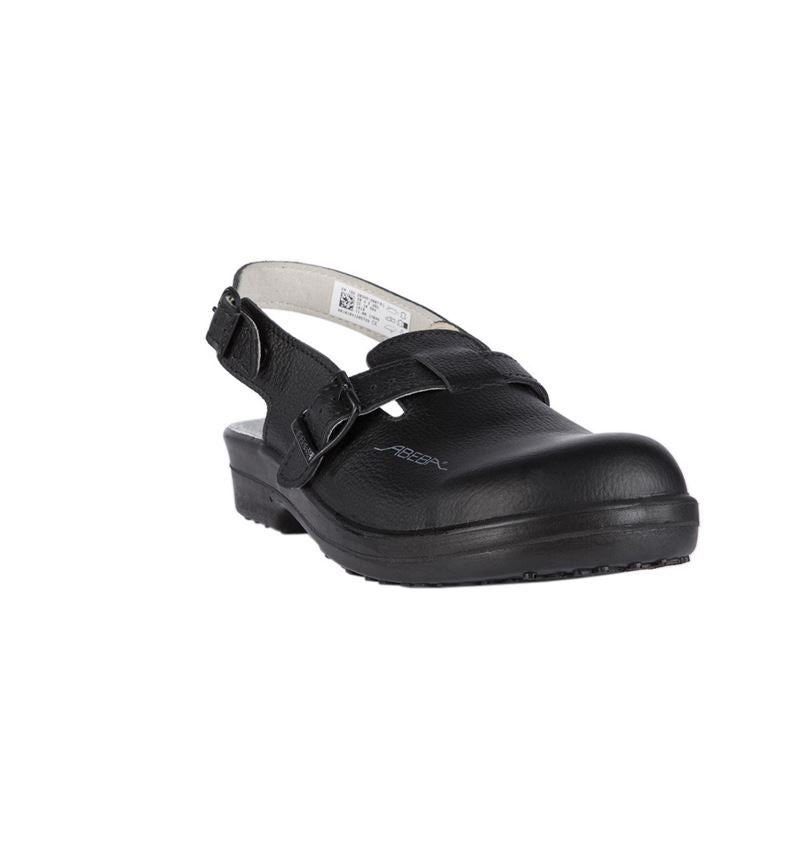 SB: ABEBA SB Sicherheitsschuhe Rhodos + schwarz 1
