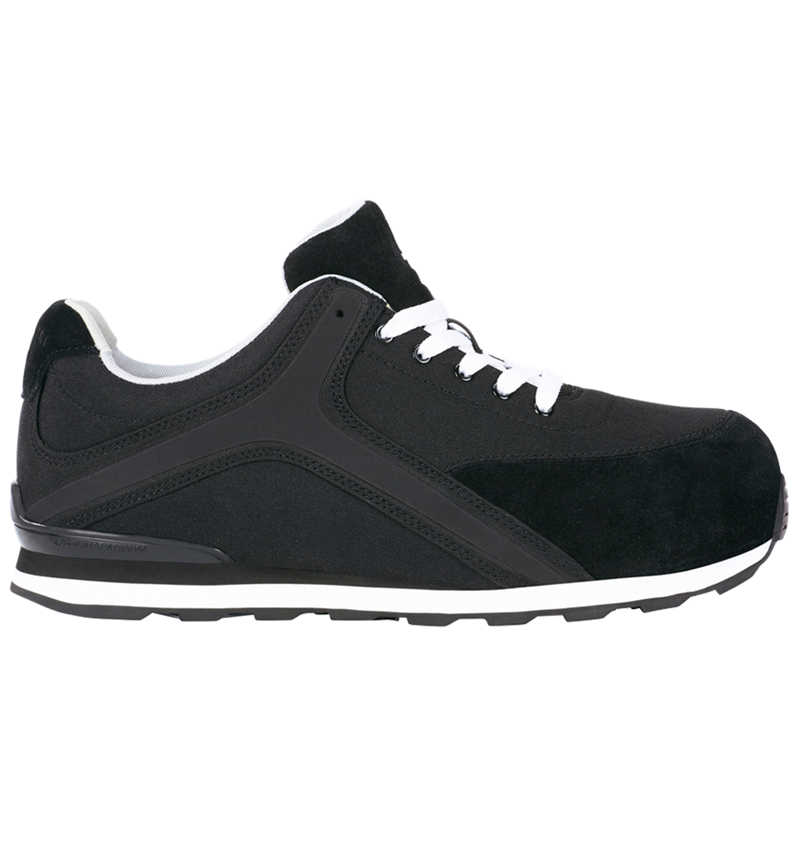 S1P: e.s. S1P Sicherheitshalbschuhe Sutur + schwarz/weiß 2