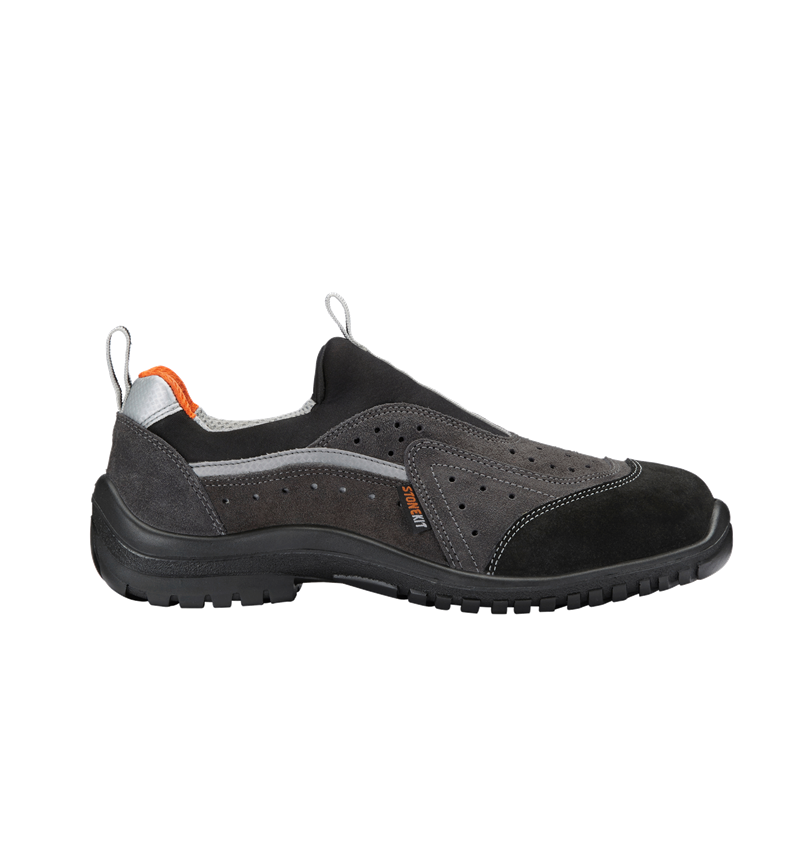S1: STONEKIT S1 Sicherheitshalbschuhe Bregenz + grau