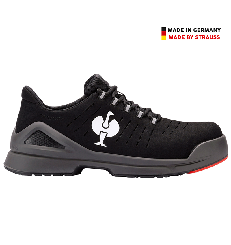 S1: S1 Sicherheitshalbschuhe e.s. Zembra + schwarz 2