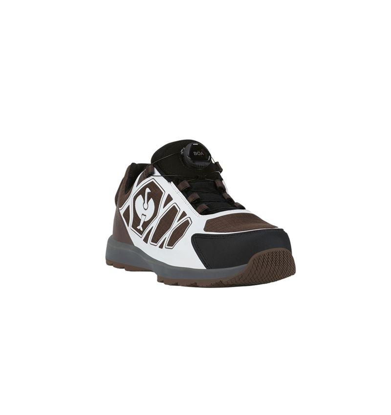 S1: S1 Sicherheitshalbschuhe e.s. Baham II low + kastanie/schwarz 4