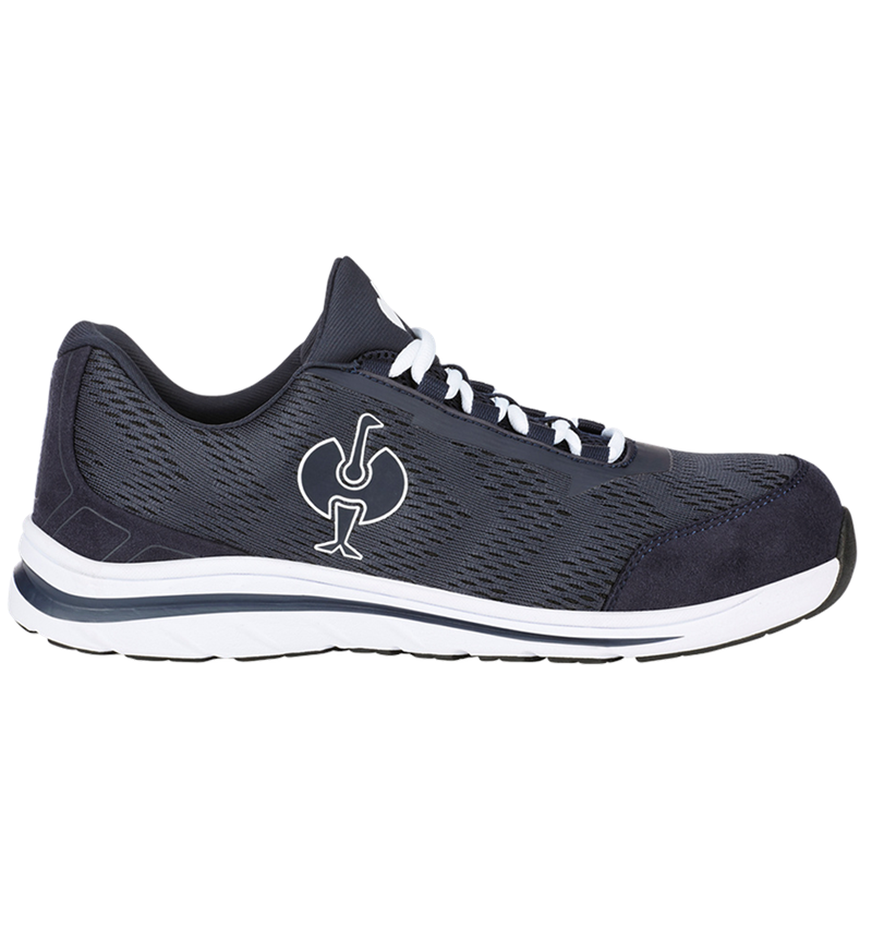 S1: S1 Sicherheitshalbschuhe e.s. Tegmen III + dunkelblau/weiß 1