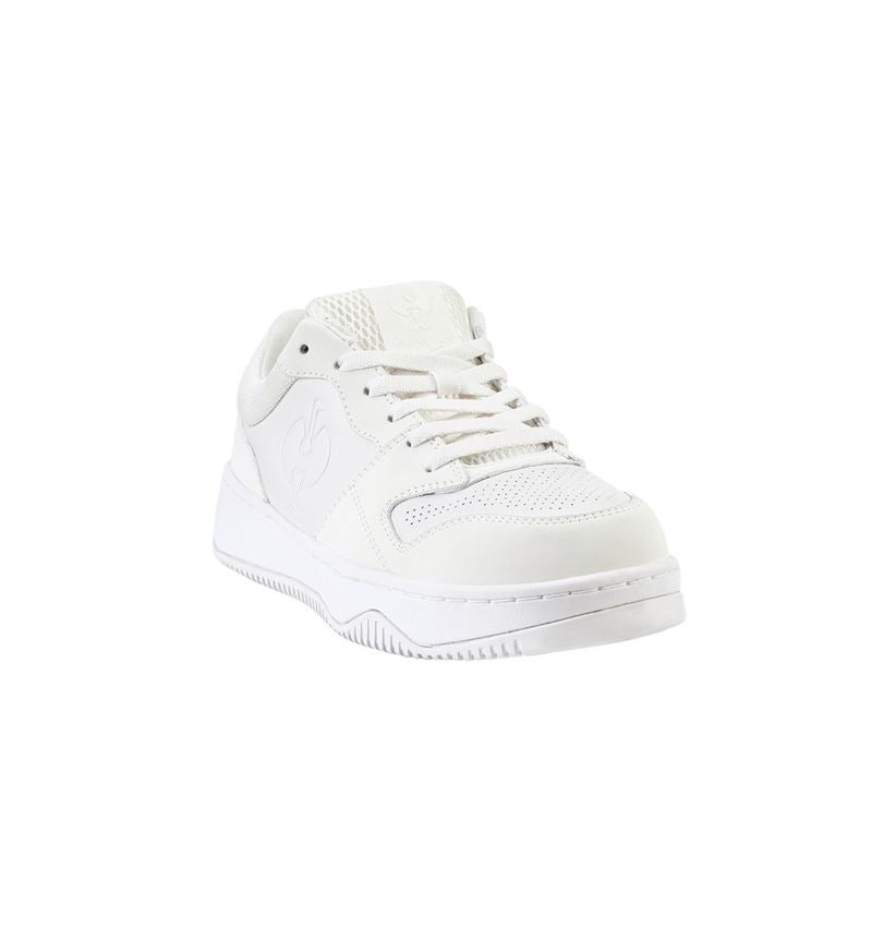 S1: S1 Sicherheitshalbschuhe e.s. Eindhoven low + weiß 4